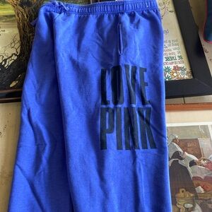Pink sweatpants